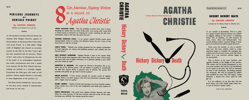 Item #21922 Hickory Dickory Death. Agatha Christie