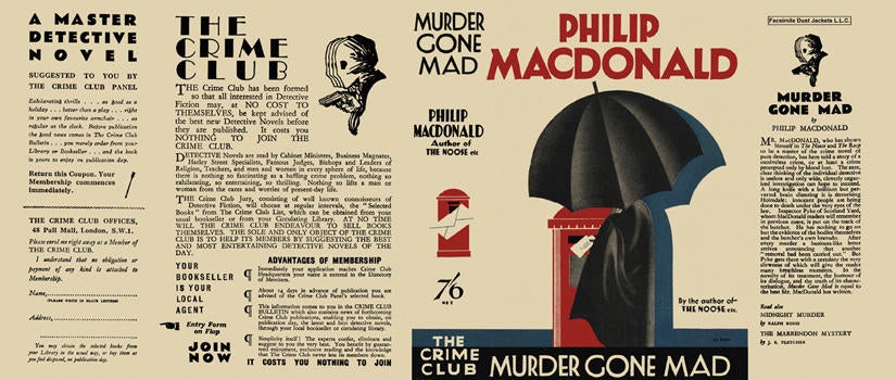 Item #2193 Murder Gone Mad. Philip MacDonald.