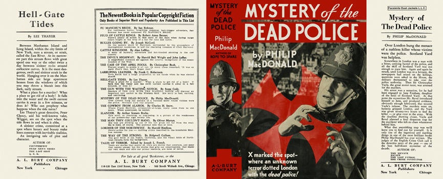 Item #2195 Mystery of the Dead Police. Philip MacDonald.