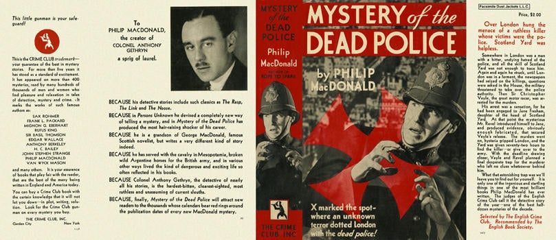 Item #2196 Mystery of the Dead Police. Philip MacDonald
