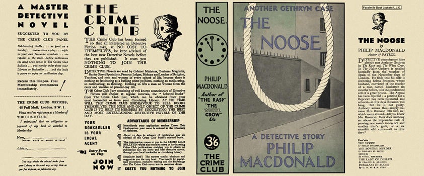 Item #2197 Noose, The. Philip MacDonald