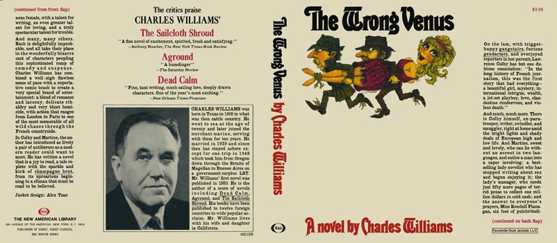 Item #22027 Wrong Venus, The. Charles Williams
