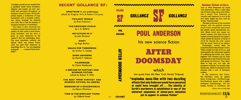 Item #22049 After Doomsday. Poul Anderson