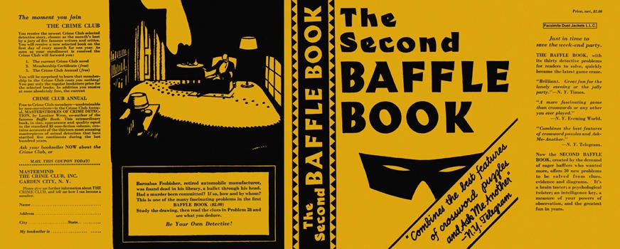 Item #22068 Second Baffle Book, The. Anthology.