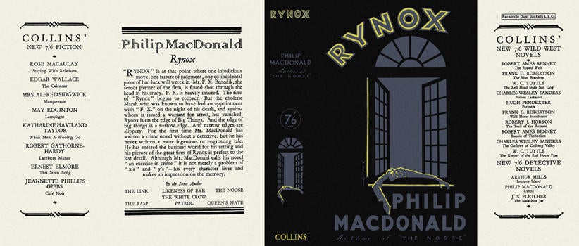 Item #2207 Rynox. Philip MacDonald