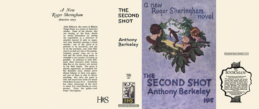 Item #221 Second Shot, The. Anthony Berkeley.