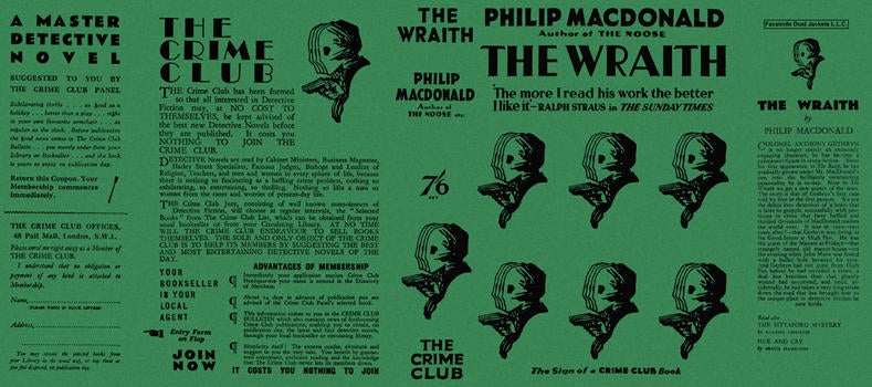 Item #2212 Wraith, The. Philip MacDonald