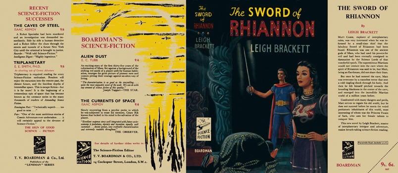 Item #22129 Sword of Rhiannon, The. Leigh Brackett