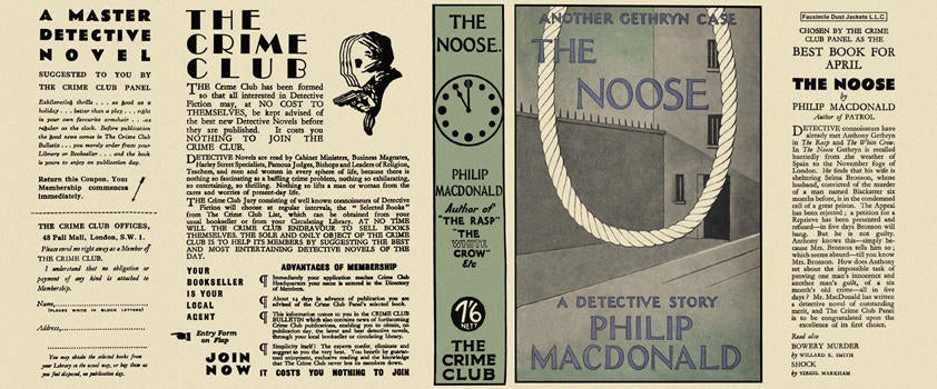 Item #2215 Noose, The. Philip MacDonald