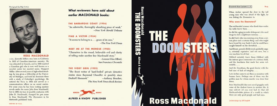 Item #2219 Doomsters, The. Ross Macdonald