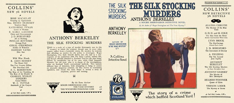 Item #222 Silk Stocking Murders, The. Anthony Berkeley.