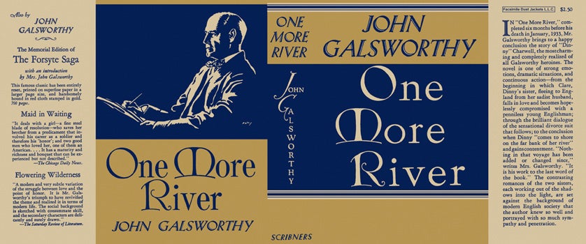 Item #22335 One More River. John Galsworthy