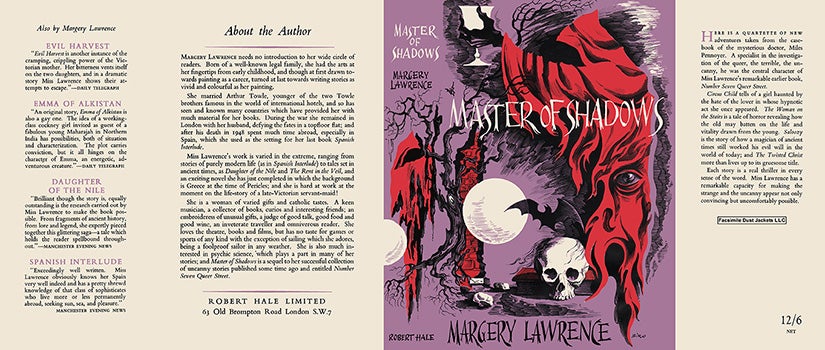 Item #22459 Master of Shadows. Margery Lawrence.