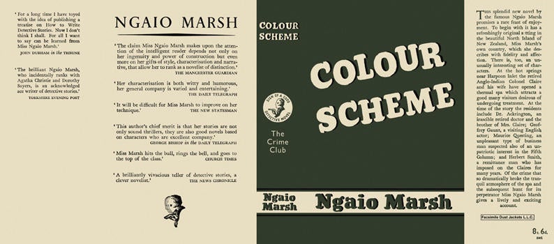 Item #2257 Colour Scheme. Ngaio Marsh
