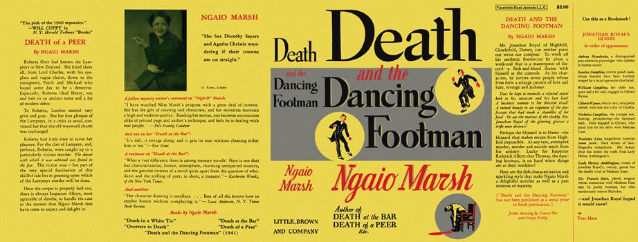 Item #2260 Death and the Dancing Footman. Ngaio Marsh.