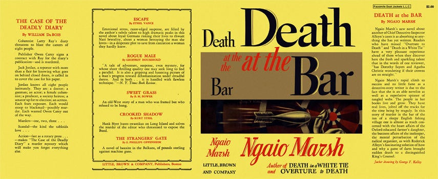 Item #2262 Death at the Bar. Ngaio Marsh