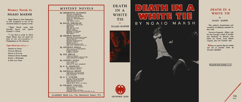 Item #2263 Death in a White Tie. Ngaio Marsh