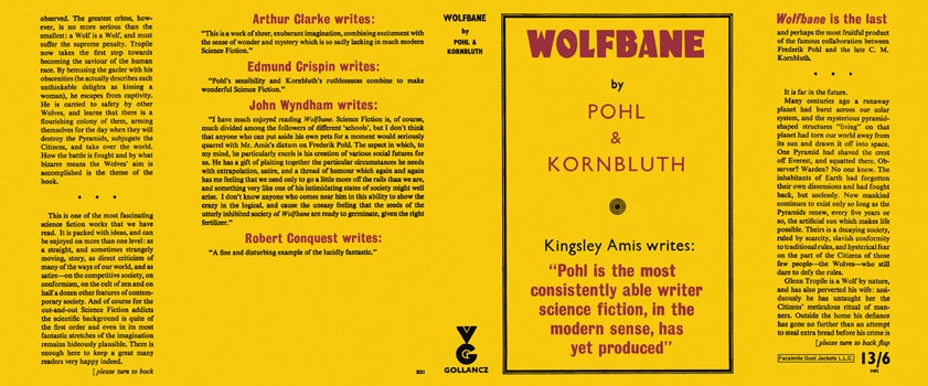 Item #22637 Wolfbane. Frederik Pohl, C. M. Kornbluth