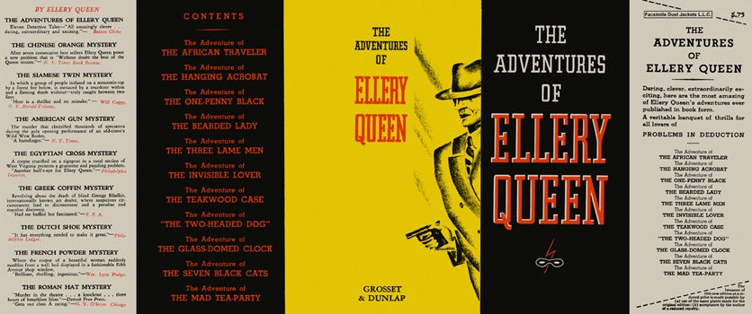 Item #22645 Adventures of Ellery Queen, The. Ellery Queen.