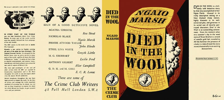 Item #2266 Died in the Wool. Ngaio Marsh