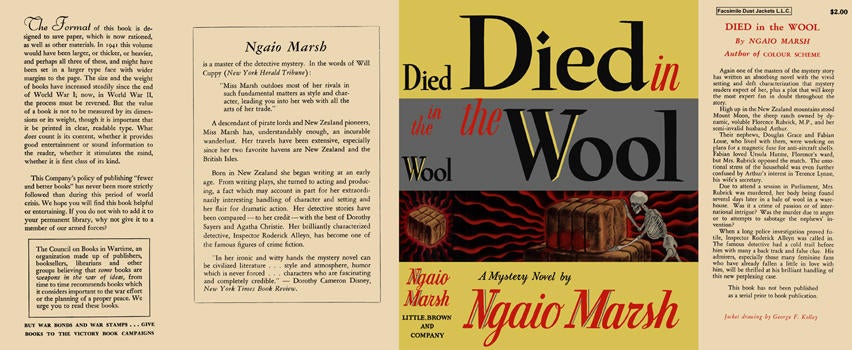 Item #2267 Died in the Wool. Ngaio Marsh