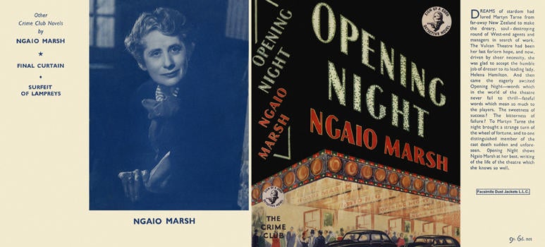 Item #2269 Opening Night. Ngaio Marsh