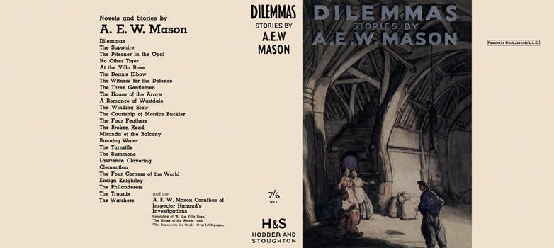 Item #2283 Dilemmas. A. E. W. Mason