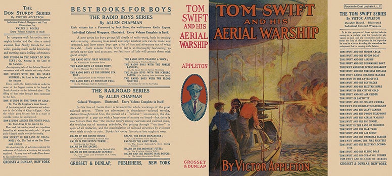 Item #22903 Tom Swift #18: Tom Swift and His Aerial Warship. Victor Appleton