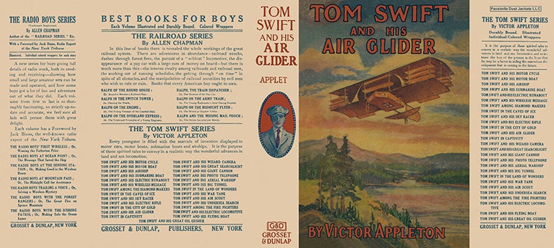 Item #22904 Tom Swift #12: Tom Swift and His Air Glider. Victor Appleton