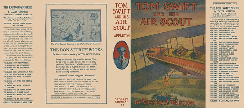 Item #22905 Tom Swift #22: Tom Swift and His Air Scout. Victor Appleton