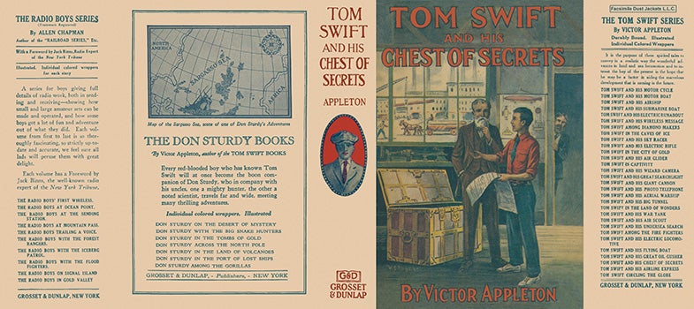 Item #22908 Tom Swift #28: Tom Swift and His Chest of Secrets. Victor Appleton