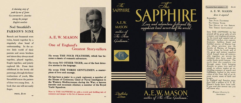Item #2291 Sapphire, The. A. E. W. Mason