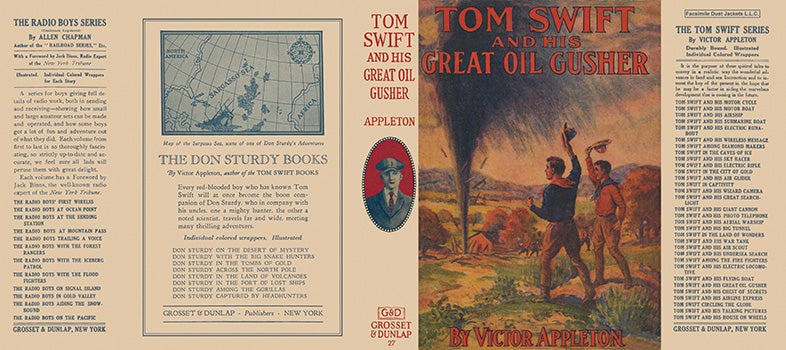 Item #22912 Tom Swift #27: Tom Swift and His Great Oil Gusher. Victor Appleton