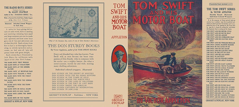 Item #22916 Tom Swift #02: Tom Swift and His Motor Boat. Victor Appleton