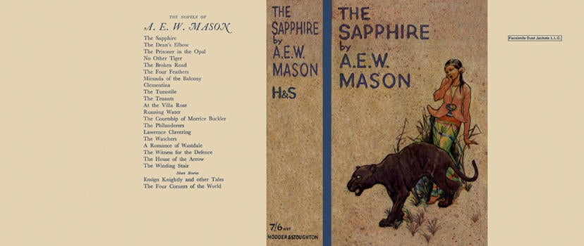 Item #2292 Sapphire, The. A. E. W. Mason