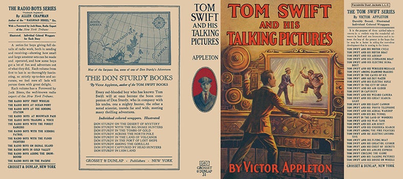 Item #22924 Tom Swift #31: Tom Swift and His Talking Pictures. Victor Appleton
