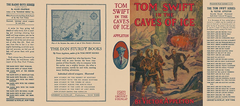 Item #22937 Tom Swift #08: Tom Swift in the Caves of Ice. Victor Appleton