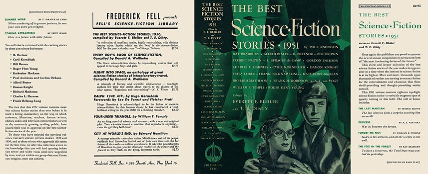 Item #22972 Best Science Fiction Stories 1951, The. Everett F. Bleiler, T. E. Dikty, Anthology