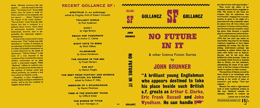 Item #22994 No Future In It. John Brunner