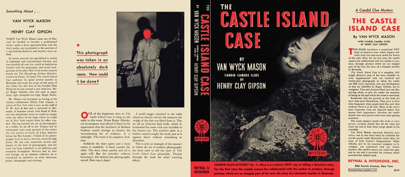 Item #2300 Castle Island Case, The. Van Wyck Mason.