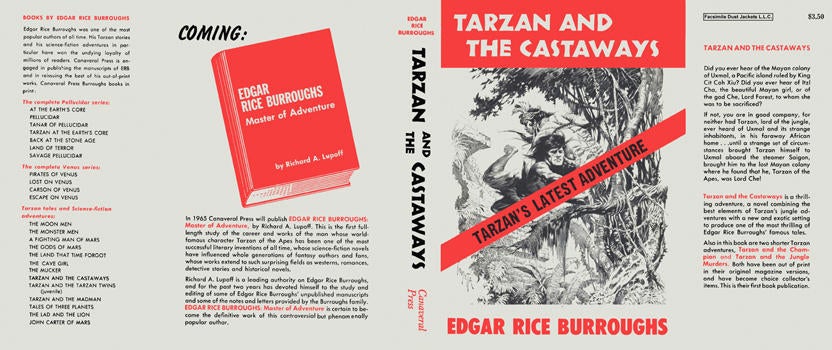 Item #23002 Tarzan and the Castaways. Edgar Rice Burroughs.