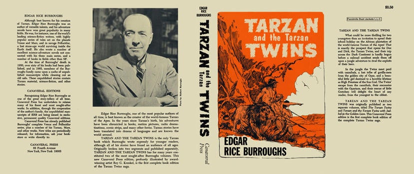 Item #23007 Tarzan and the Tarzan Twins. Edgar Rice Burroughs