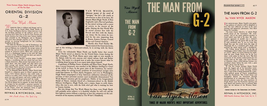 Item #2303 Man from G-2, The. Van Wyck Mason.