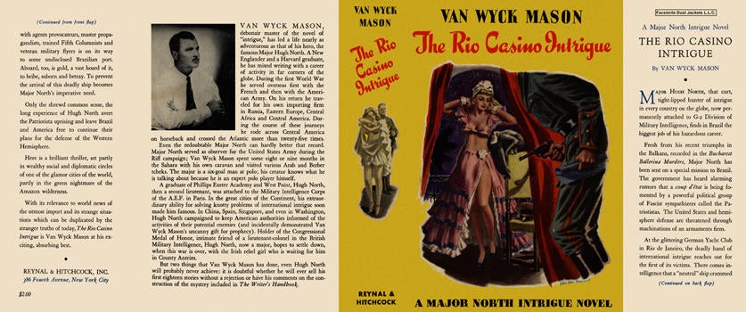Item #2304 Rio Casino Intrigue, The. Van Wyck Mason