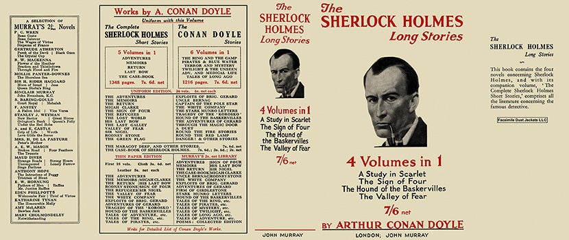 Item #23065 Sherlock Holmes Long Stories, The. Sir Arthur Conan Doyle