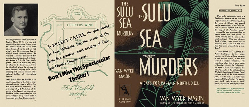 Item #2308 Sulu Sea Murders, The. Van Wyck Mason.
