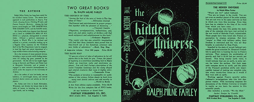 Item #23086 Hidden Universe, The. Ralph Milne Farley