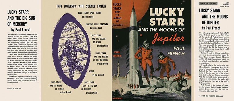 Item #23093 Lucky Starr #05: Lucky Starr and the Moons of Jupiter. Paul French