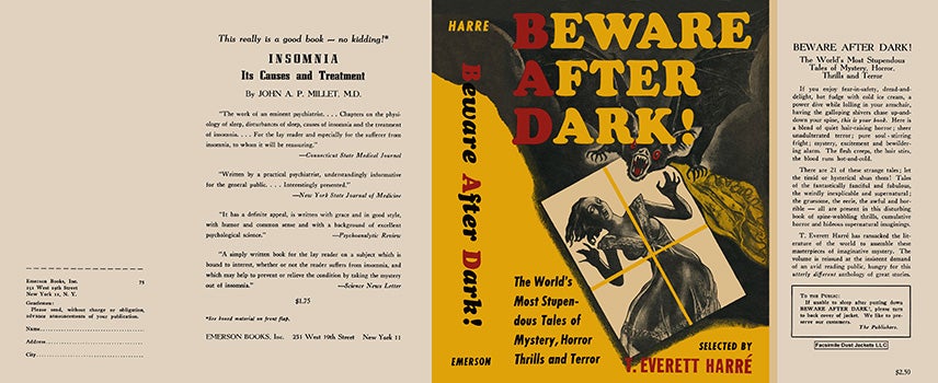Item #23145 Beware After Dark! T. Everett Harre, Anthology.