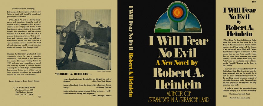 Item #23154 I Will Fear No Evil. Robert A. Heinlein.